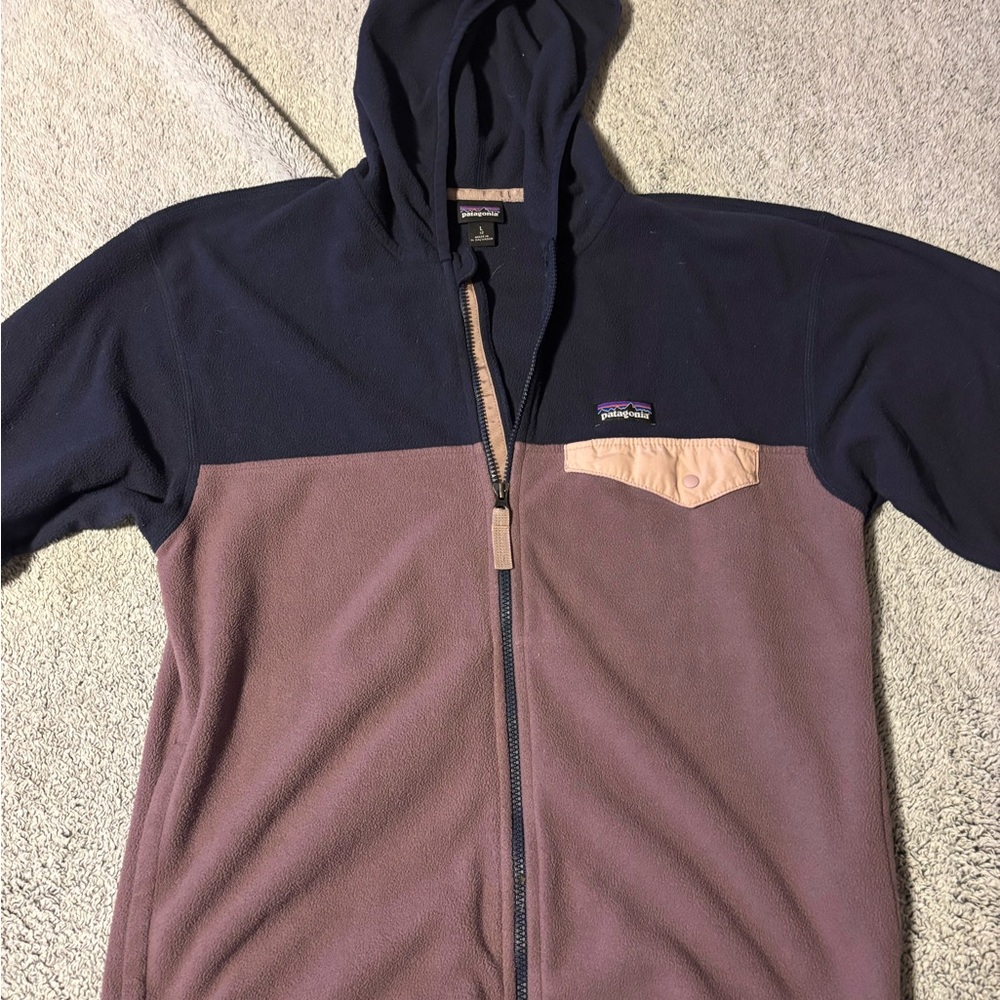 Patagonia Navy Fleece Jacket